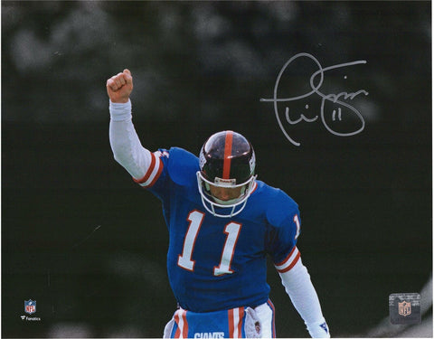 Phil Simms New York Giants Autographed 11" x 14" Spotlight Photograph