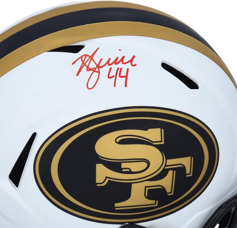 Kyle Juszczyk 49ers Signed Riddell Lunar Eclipse Alternate Speed Helmet