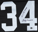 Andy Russell Signed Steelers Jersey Inscribed "2x S.B. Champs" (Beckett COA)