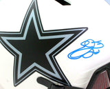 Emmitt Smith Autographed Cowboys FS Lunar Speed Authentic Helmet- Beckett W Holo