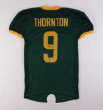 Tyquan Thornton Signed Baylor Bears Jersey (Beckett) 2022 Patriots 2nd Round Pck