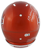 Buccaneers Mike Alstott "3x Insc" Signed Flash F/S Speed Proline Helmet BAS Wit