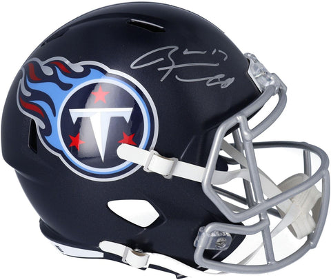 Ryan Tannehill Tennessee Titans Signed Riddell Speed Helmet