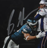 Brandon Graham Philadelphia Eagles Signed Framed 8x10 SB Spotlight Photo JSA ITP