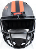 Nick Chubb Autographed Browns F/S Eclipse Speed Helmet - Beckett W Hologram