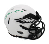 Zach Ertz Signed Philadelphia Eagles Speed Lunar NFL Mini Helmet