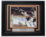Bill Barber Signed Framed 8x10 Philadelphia Flyers Photo BAS