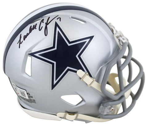 Cowboys Randall Cunningham Authentic Signed Speed Mini Helmet BAS Witnessed