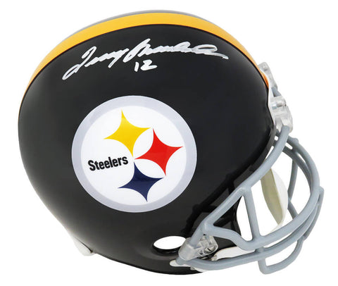 Terry Bradshaw Signed Steelers Throwback Riddell Full Size Rep Helmet (Beckett)