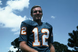 Bob Griese Signed Miami Dolphins Mini Helmet (JSA COA) 1972 Undefeated Season QB