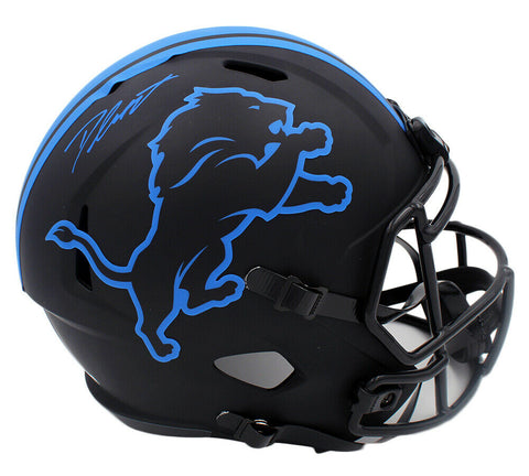 D'Andre Swift Signed Detroit Lions Speed Full Size Eclipse NFL Helmet