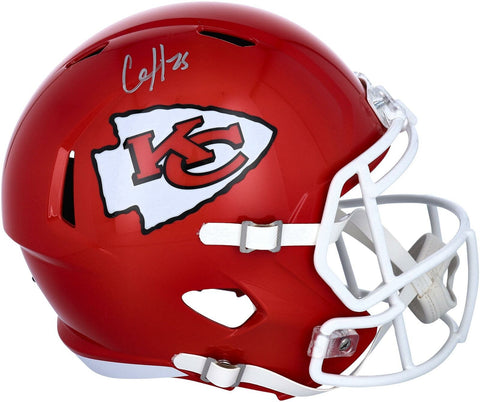 Clyde Edwards-Helaire Kansas City Chiefs Signed Replica Helmet