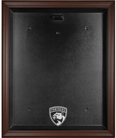 Florida Panthers Brown Framed Logo Jersey Display Case - Fanatics