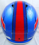 Thurman Thomas Autographed Buffalo Bills F/S Flash Speed Helmet-Beckett W Holo
