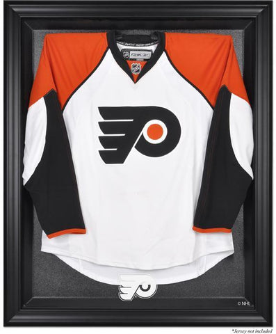 Philadelphia Flyers Black Framed Logo Jersey Display Case Authentic