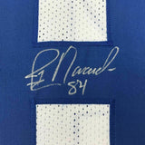 FRAMED Autographed/Signed JAY NOVACEK 33x42 Dallas White Football Jersey JSA COA