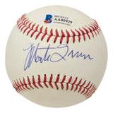 Willie Mays Monte Irvin Dual Signed Giants Baseball BAS LOA AA05929