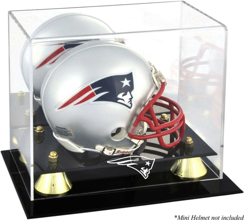 New England Patriots Mini Helmet Display Case - Fanatics