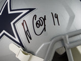 Amari Cooper Autographed Dallas Cowboys Speed Full Size Helmet- JSA W *Front