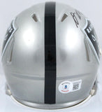 Davante Adams Signed Las Vegas Raiders Flash Speed Mini Helmet-Beckett W Holo