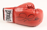 Floyd Mayweather Jr. Signed Everlast Boxing Glove (JSA COA) Champ 50-0 Record