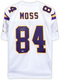 FRMD Randy Moss Minnesota Vikings Signed Mitchell & Ness White Authentic Jersey