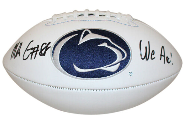 Mike Gesicki Autographed Penn State Logo Football We Are Beckett 34904