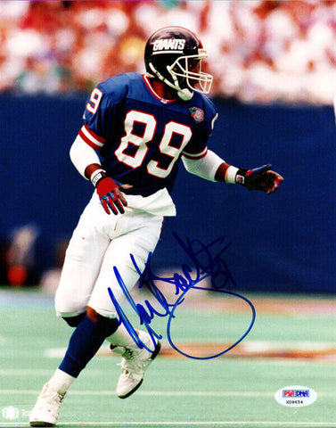Mark Jackson Autographed Signed 8x10 Photo New York Giants PSA/DNA #X09654