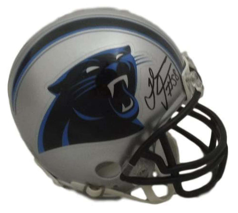 Thomas Davis Autographed/Signed Carolina Panthers Mini Helmet JSA 15048