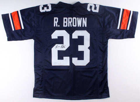 Ronnie Brown Signed Auburn Tigers Jersey (JSA COA) #2 Overall Pk 2005 Dolphins