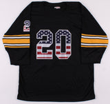 Rocky Bleier Signed Pittsburgh Steelers "American Flag" Jersey (TSE COA)