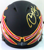 Derrick Brooks Autographed Florida State Amp Speed Mini Helmet- Beckett W *Gold