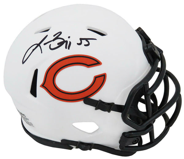 Lance Briggs Signed Chicago Bears Lunar Eclipse Riddell Mini Helmet - (SS COA)
