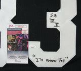 John Fuqua Signed Steelers Jersey Inscr. "I'll Never Tell" & "SB IX X" (JSA COA)