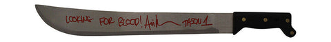 Ari Lehman Autographed Friday The 13th 18" Steel Machete Jason Beckett 36390