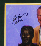 Brett Favre Signed Green Bay Packers Framed w/ Plaque 16x20 Photo - w- "HOF 16"