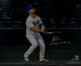 PETE ALONSO Autographed MLB HR Rookie Rec 53 16x20 Photograph FANATICS LE 53/53