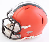 Clay Matthews Jr. Signed Cleveland Browns Mini Helmet (Beckett) 4xPro Bowl L.B.
