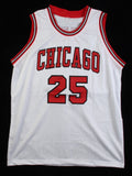 Steve Kerr Signed Chicago Bulls Jersey (Beckett) 5xNBA Champion +4 as Head Coach