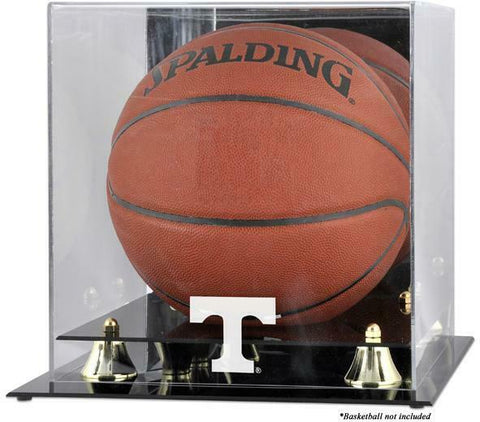 Tennessee Volunteers Golden Classic Logo Basketball Display Case w/Mirror Back