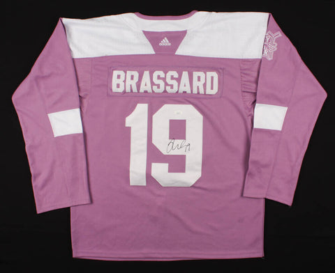 Derick Brassard Signed Pittsburgh Penguins Custom Fight Cancer Jersey (JSA COA)