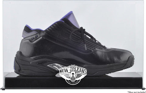 New Orleans Pelicans Basketball Shoe Logo Display Case-Fanatics
