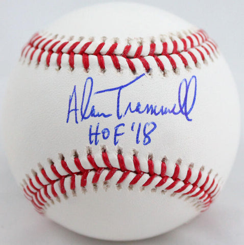 Alan Trammell Autographed Rawlings OML Baseball w/ HOF 18- Beckett W Hologram
