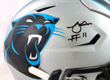 Robby Anderson Signed Carolina Panthers F/S SpeedFlex Helmet - Beckett W Auth