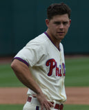 Scott Kingery Signed Philadelphia Phillies Jersey (MLB Hologram & Fanatics Holo)