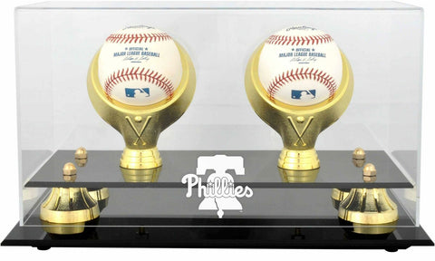 Philadelphia Phillies Golden Classic Two Baseball 2019 Logo Display Case
