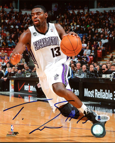 Kings Tyreke Evans Authentic Signed 8X10 Photo Autographed BAS #B18101