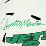 Curtis Martin NY Jets Signed Lunar Eclipse Alternate Replica Helmet - Fanatics