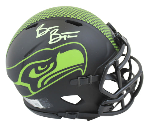Seahawks Brian Bosworth Authentic Signed Eclipse Speed Mini Helmet BAS Witnessed