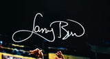 Larry Bird Autographed Boston Celtics 16x20 Jump Shot Photo - Beckett W Hologram